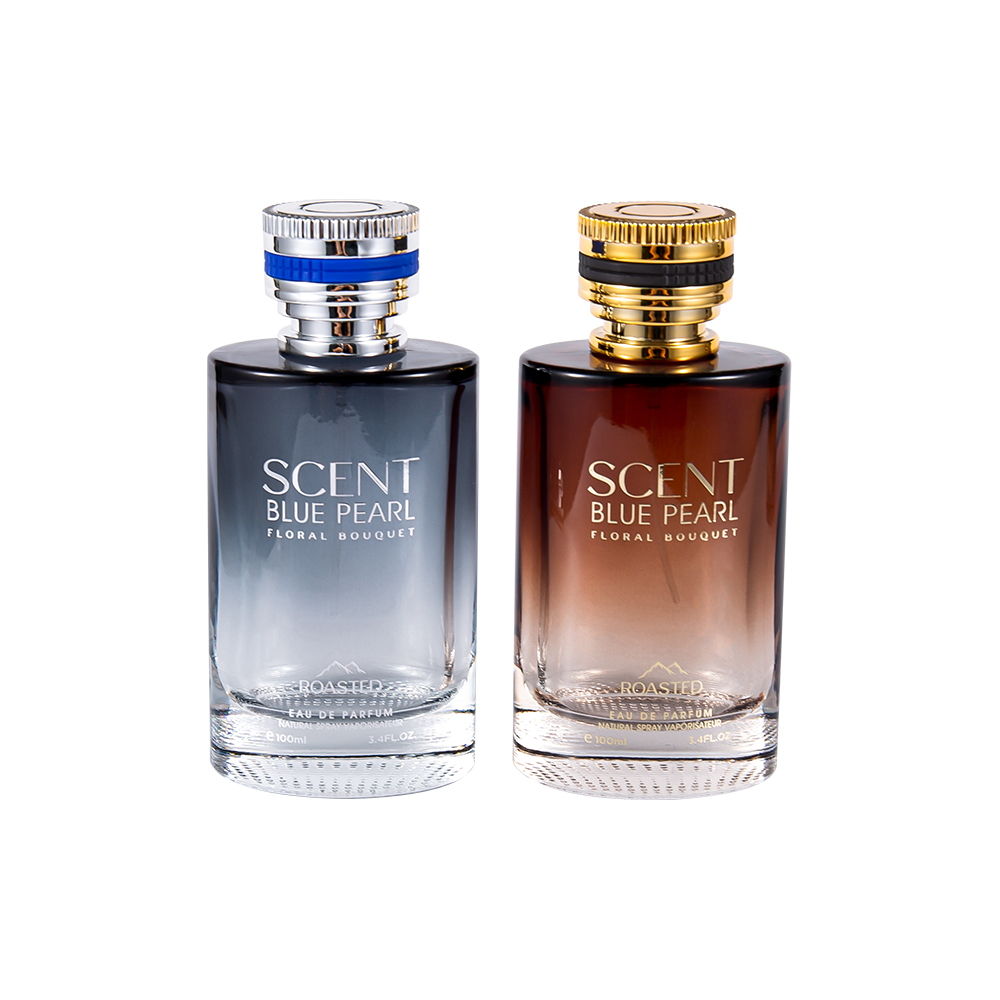 KY1109-WJ2098 Reljefna staklena bočica parfema od 100 ml s Pcta čepom za parfem