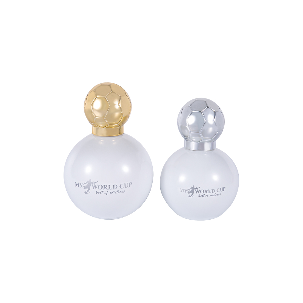 KY337-WJ2530 Staklena nogometna bočica parfema od 50 ml s nogometnom kapicom
