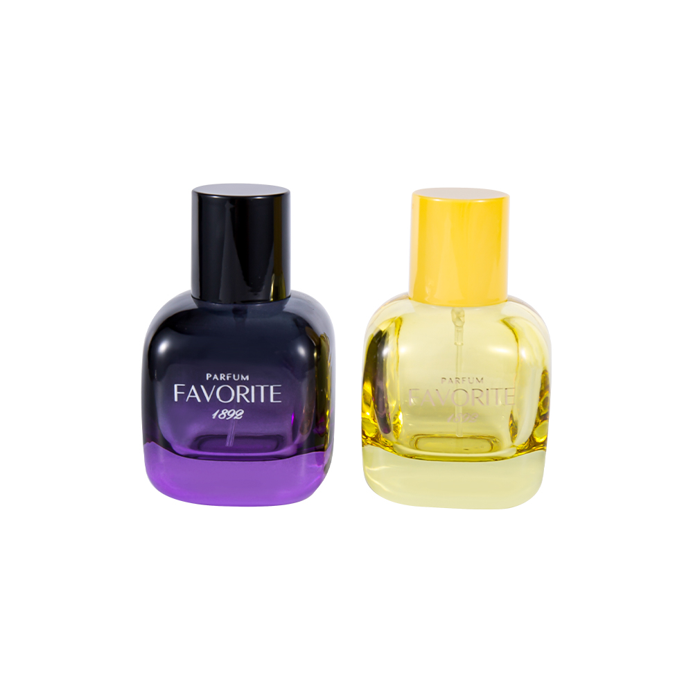 GC4869-WJ2531 Dekorativna staklena bočica za parfem od 50 ml s PP čepom, serija s više kapaciteta